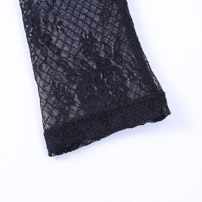 Gothic Lolita Tragic Crop Top