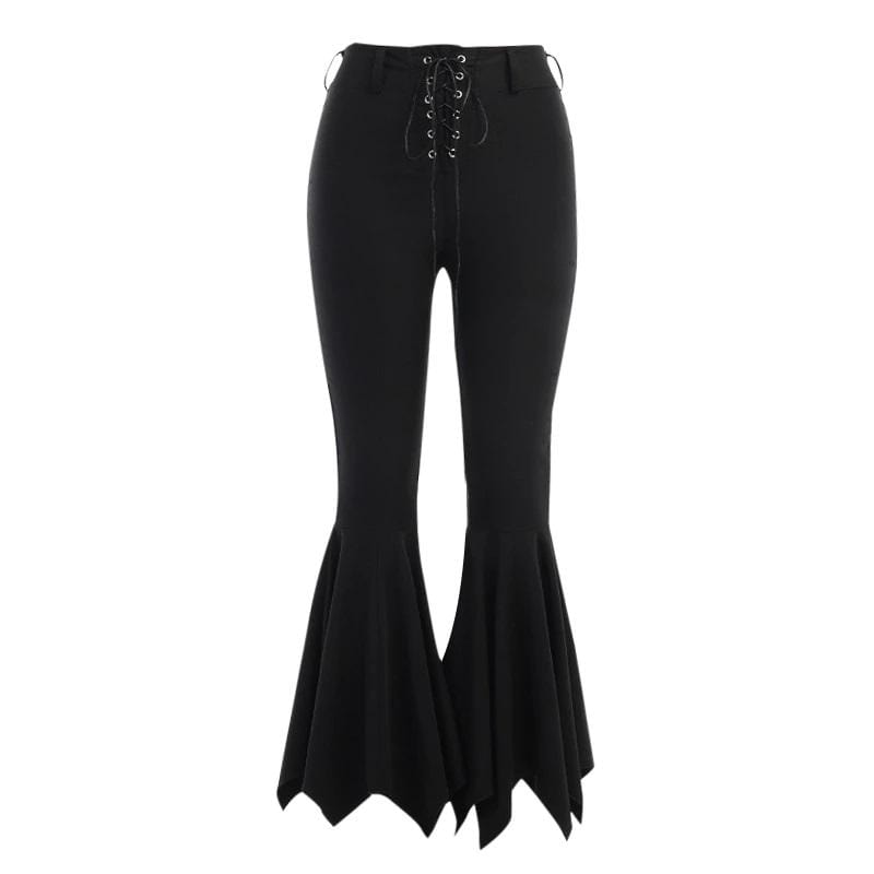 Black Witch Flare Pants