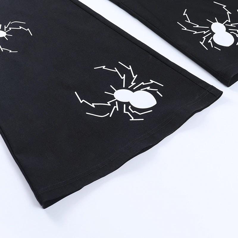 Spider Slayer Flare Pants