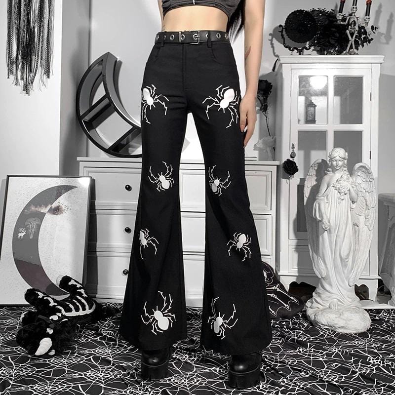 Spider Slayer Flare Pants