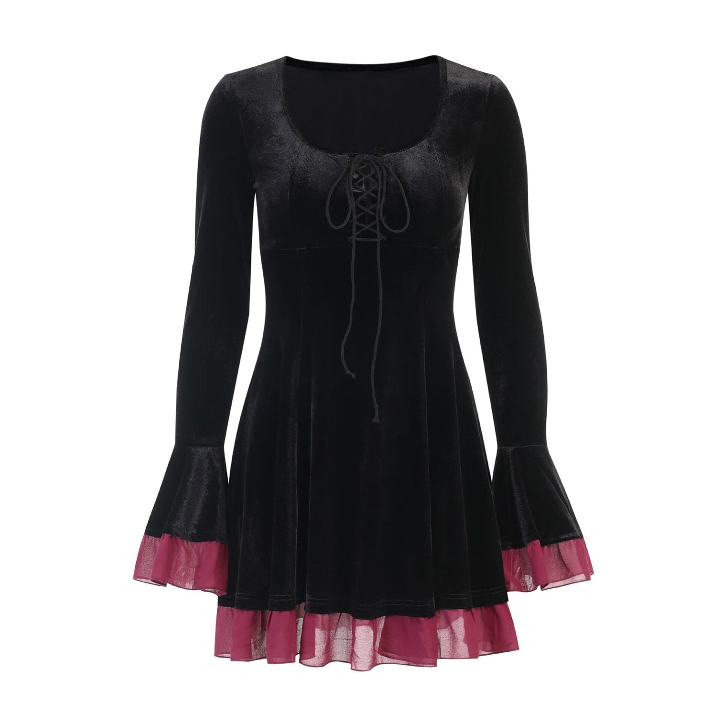 Bloody Witch Velvet Dress