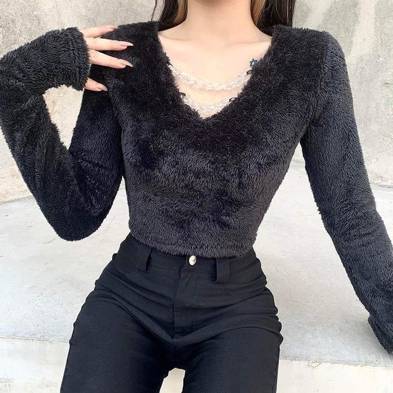 Elegant Chic Harajuku Crop Top