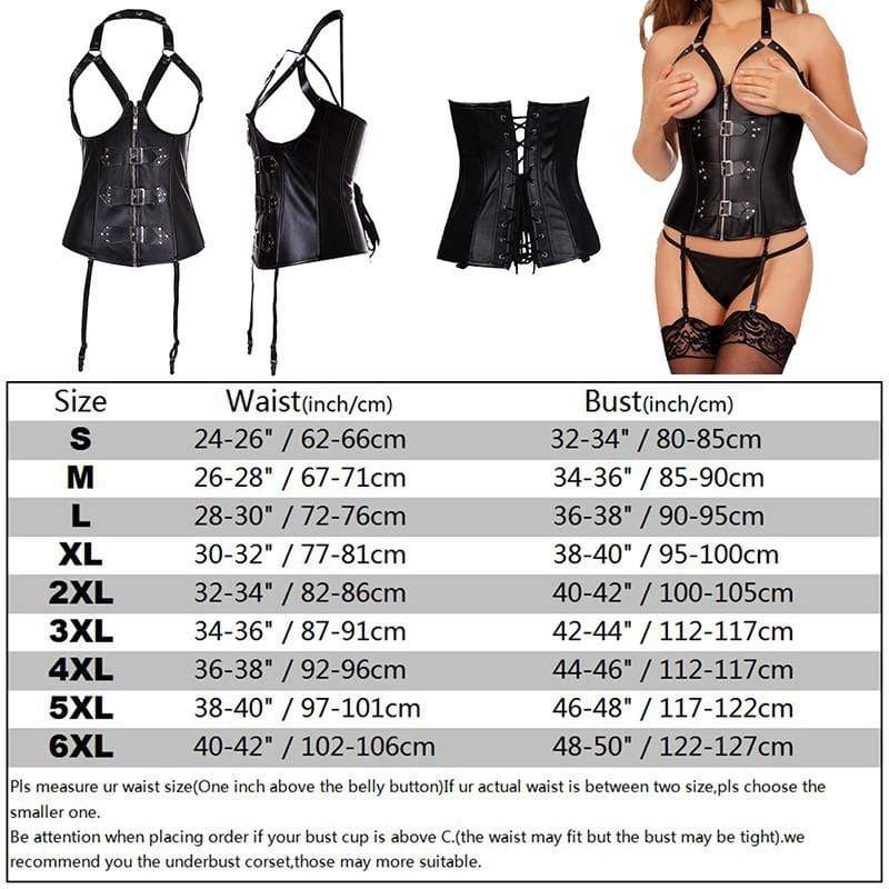 Gothic/Steampunk Steel Boned Waist Trainer Corset 3
