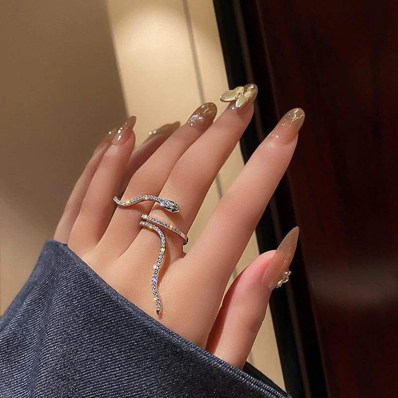 Silver Snake Ring