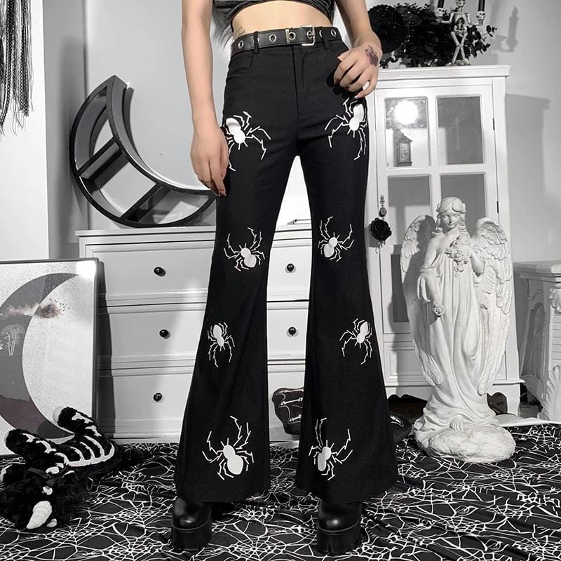 Spider Slayer Flare Pants