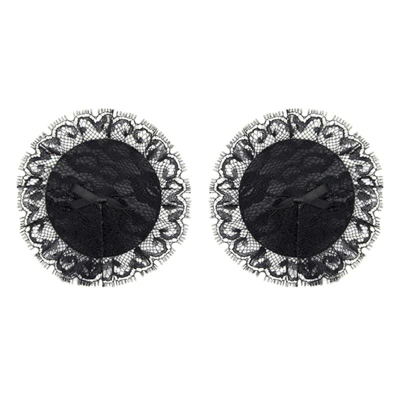 Black Lace Nipple Cover