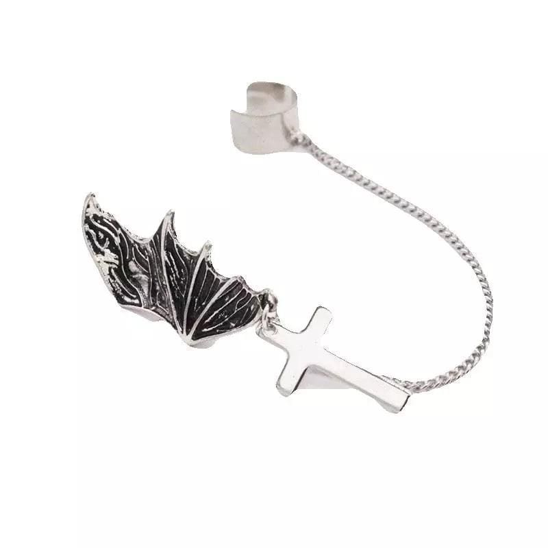 Gothic Cross Earring