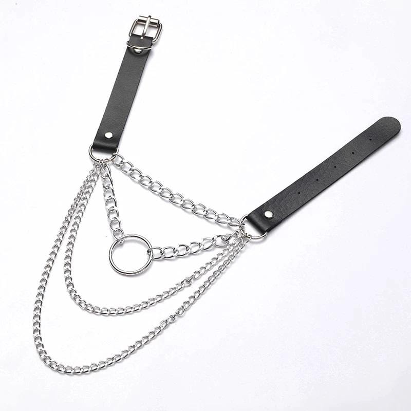 Gothic Chain Choker Necklace