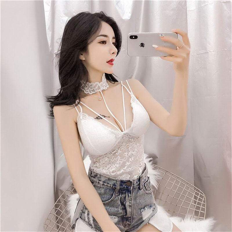 Summer Lace Nightclub Top