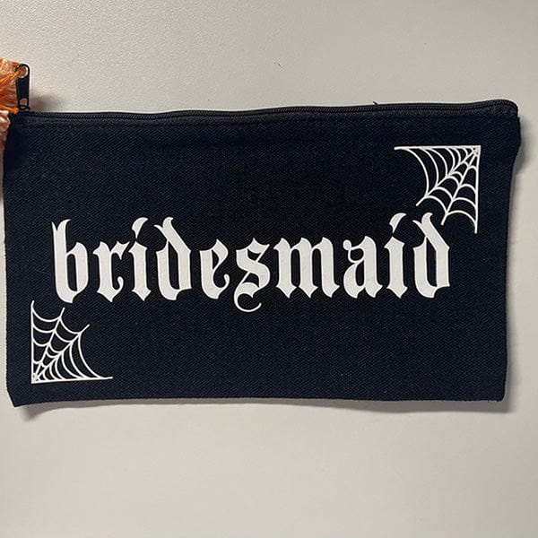 Dark Wedding Makeup Bag