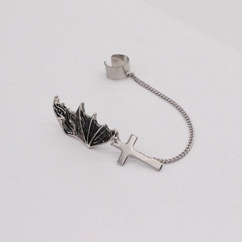 Gothic Cross Earring