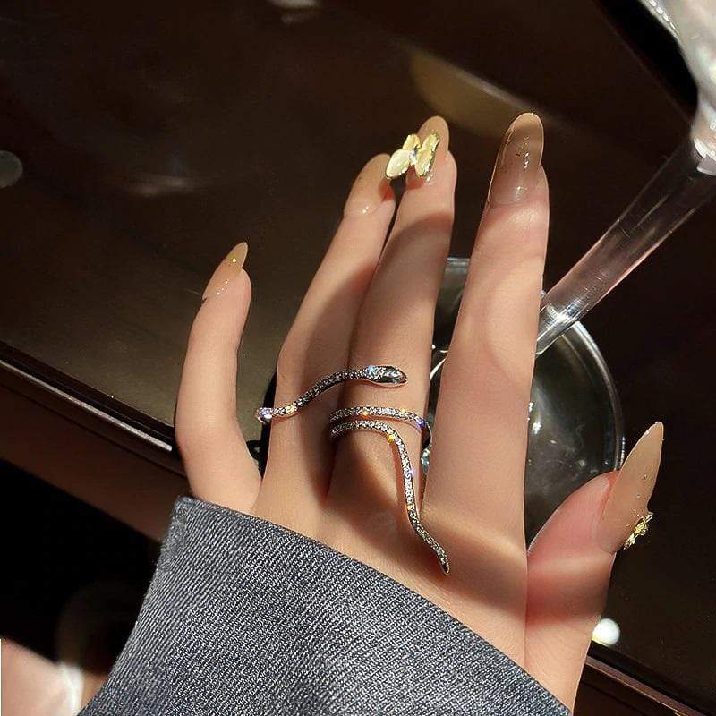 Silver Snake Ring