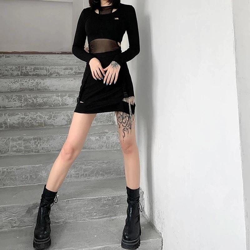 Mesh Kawaii Insurgent Top