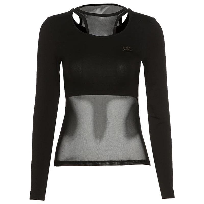 Mesh Kawaii Insurgent Top