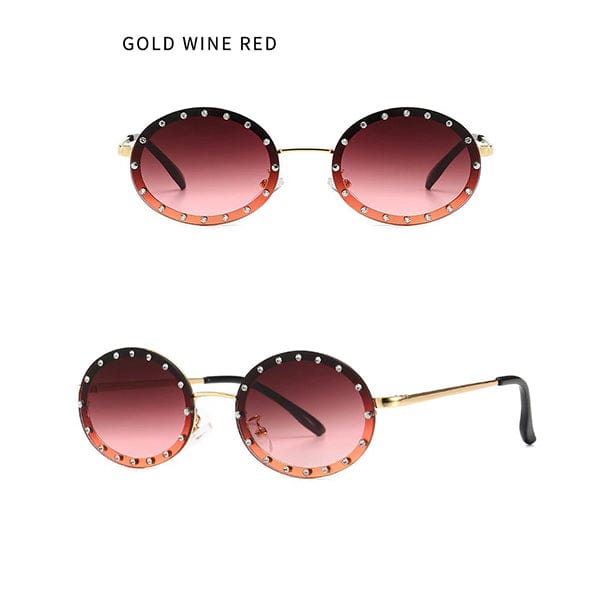 Gold Wine Red