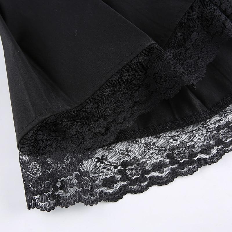 Sweet Gothic Academia Skirt