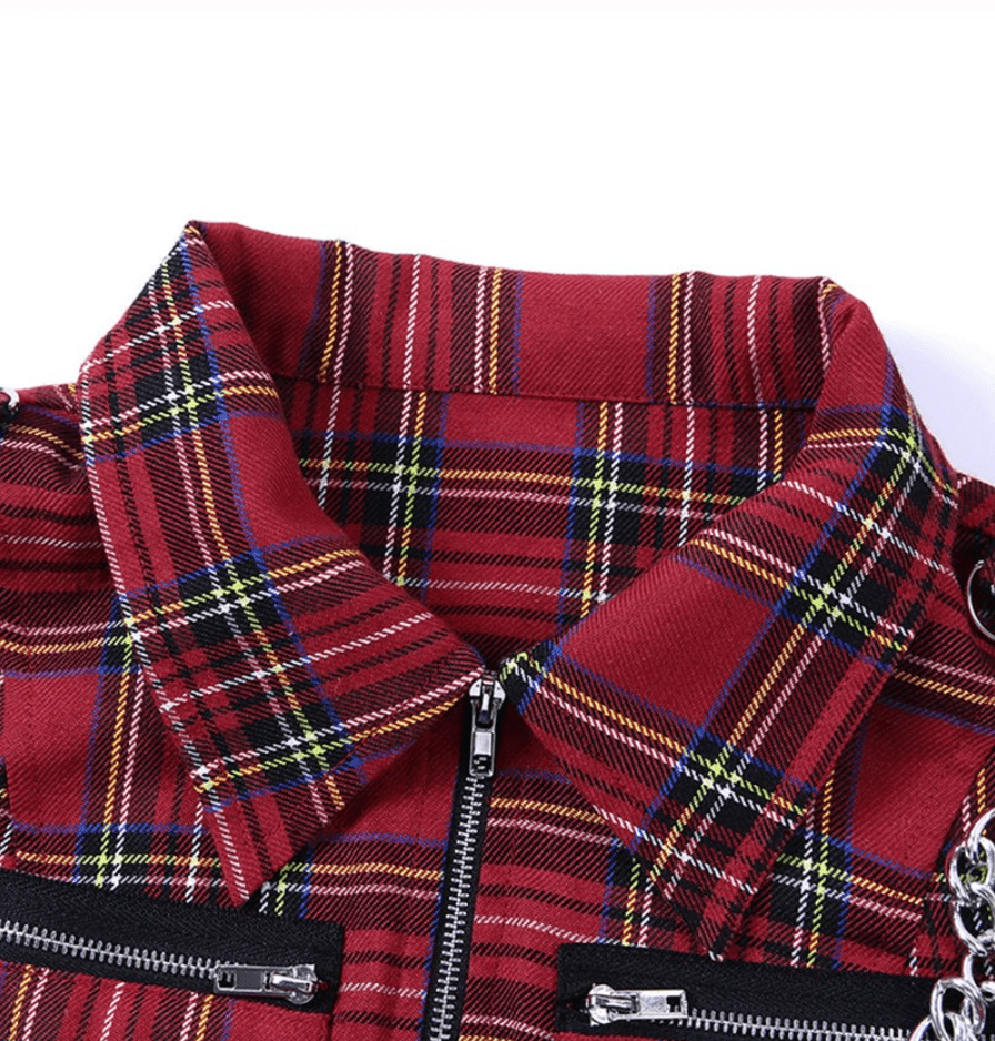 Adreana Vest Zipper Top