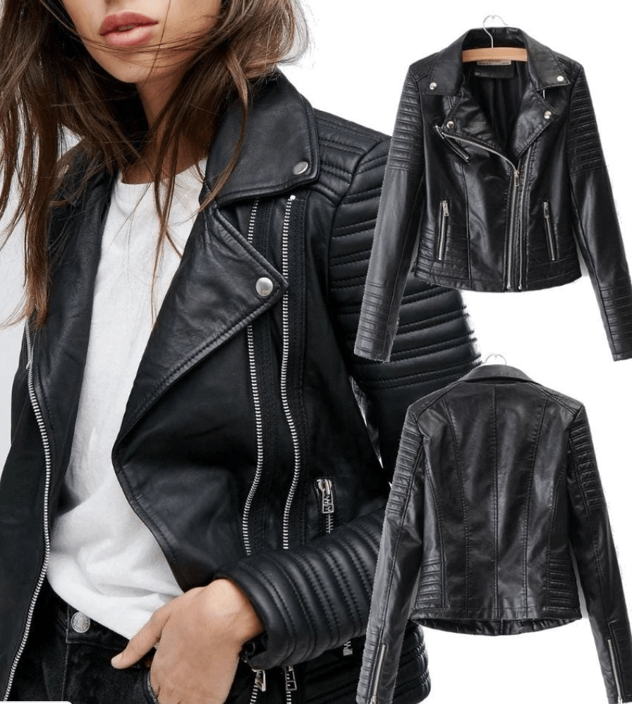 Dark Diva Faux Leather Jacket