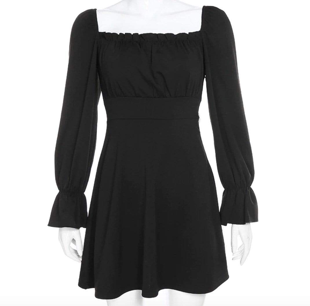Perfect Mistake Lace Up Dress