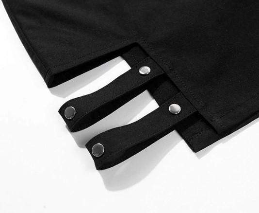 Gothic Grunge Zipper Skirt
