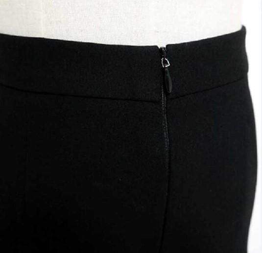 Gothic Hollow Out High Waist Pants