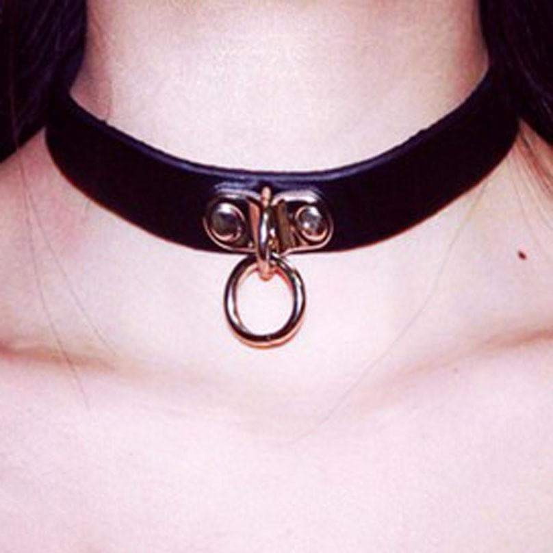 Ring Goth Choker