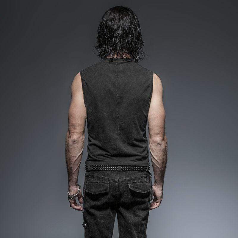 Steampunk Front Strap Vest (Mens)