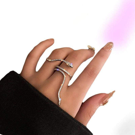 Silver Snake Ring