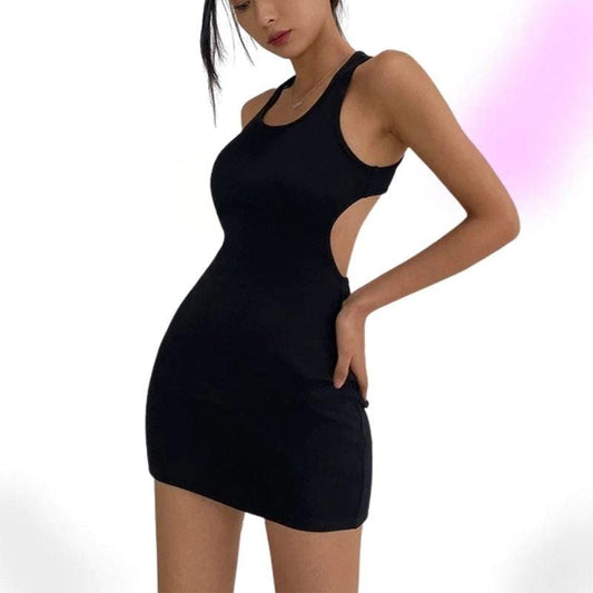 Forever Young Backless Bodycon Dress