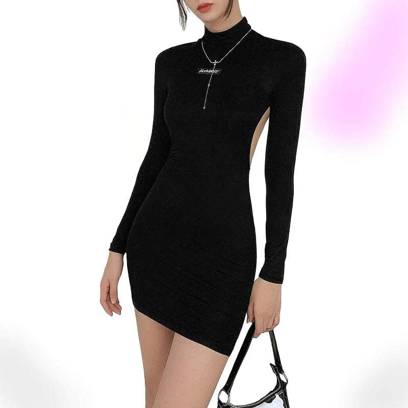 Backless Lolita Gothic Dress