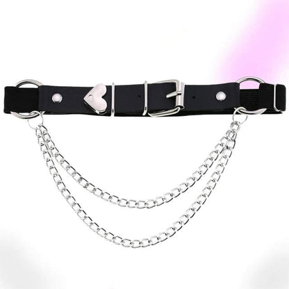 Gothic Lovestruck Leg Garter