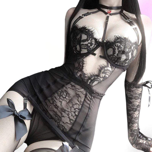 Hot Fantasy Gothic Lingerie
