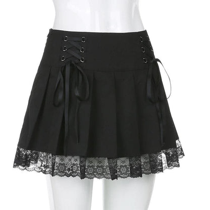 Sweet Gothic Academia Skirt
