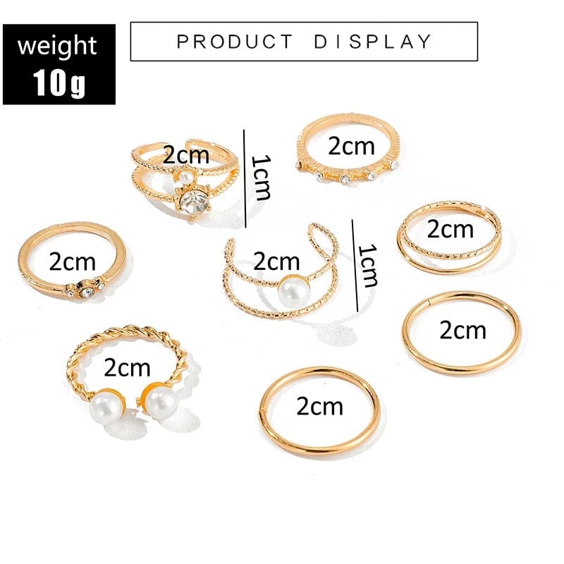 Gothic Boho Ring Sets