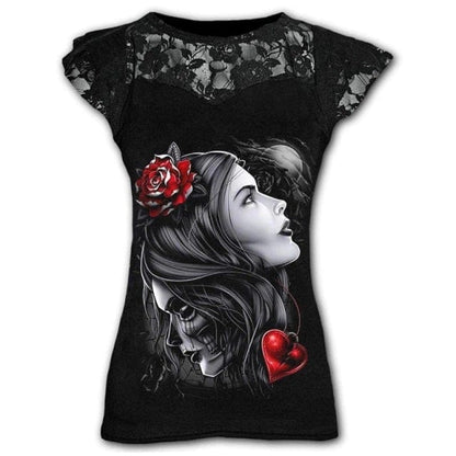 Dream Black Lace Shirt
