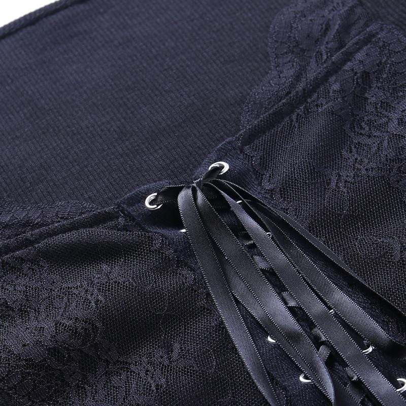 Nova Lace-up Crop Top