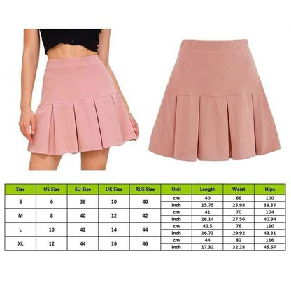 Brooke High Waist Mini Skirts