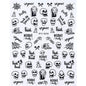 Night Creepers Nail Art Stickers