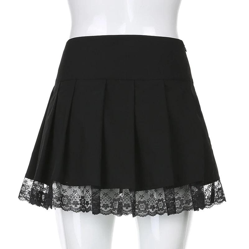 Sweet Gothic Academia Skirt