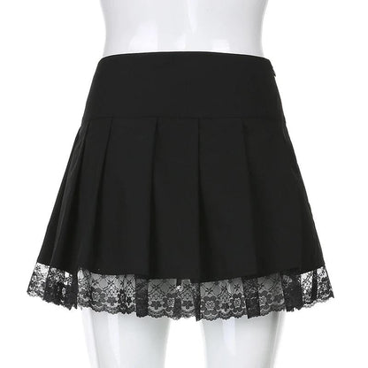 Sweet Gothic Academia Skirt