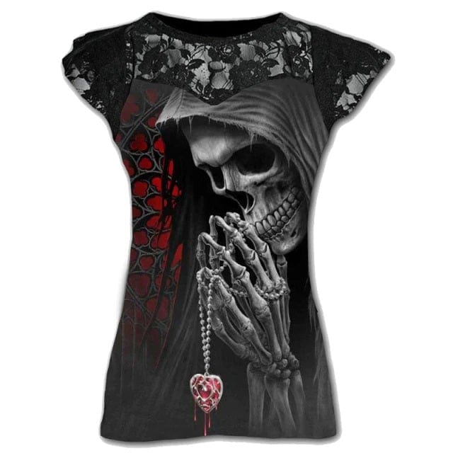 Dream Black Lace Shirt