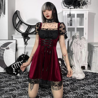 Fashion Vamp Lolita Dress