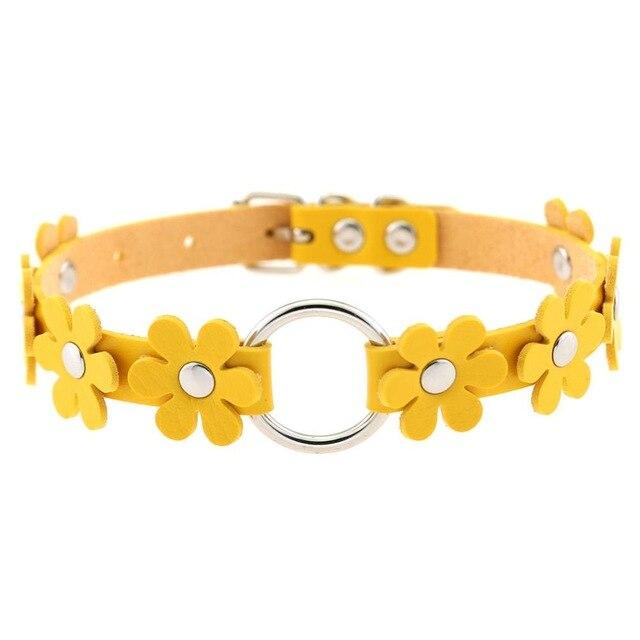 Gothic Kawaii Flower Choker