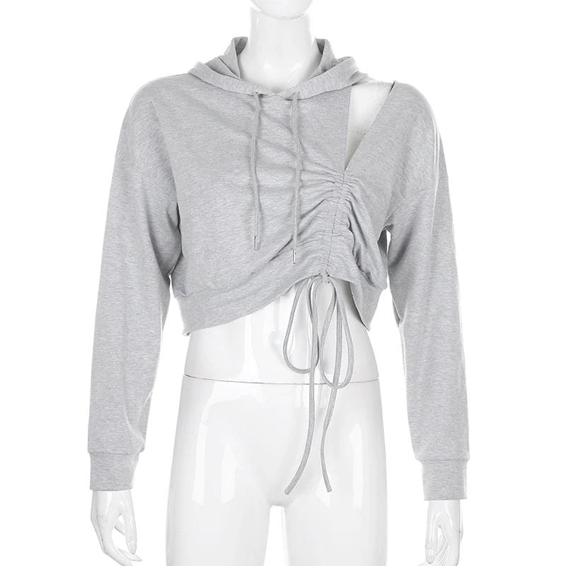 Asymmetric Kawaii Hoodie
