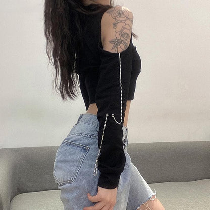 Ruthless Lolita Crop Sweater