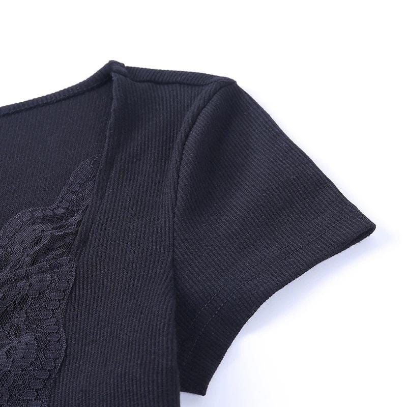 Nova Lace-up Crop Top