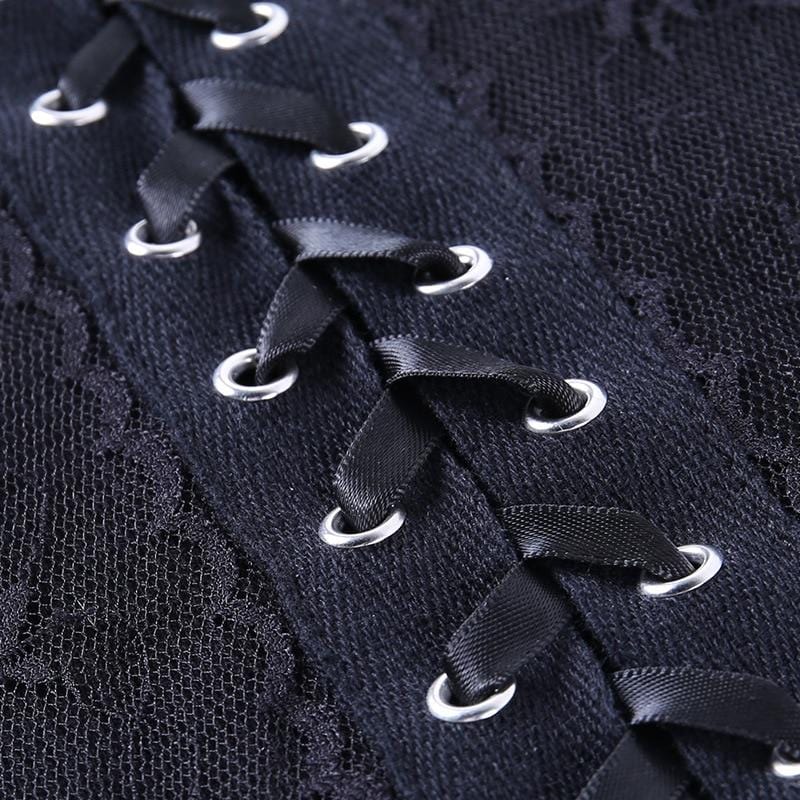 Nova Lace-up Crop Top