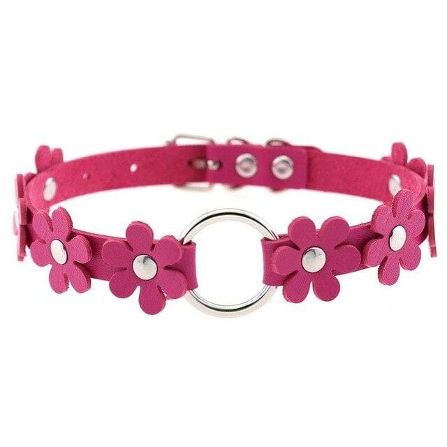 Gothic Kawaii Flower Choker