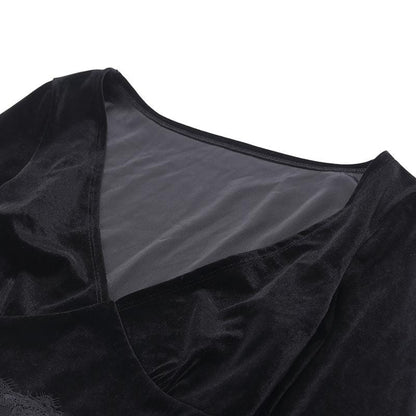 Vespera Long Sleeve Crop Top