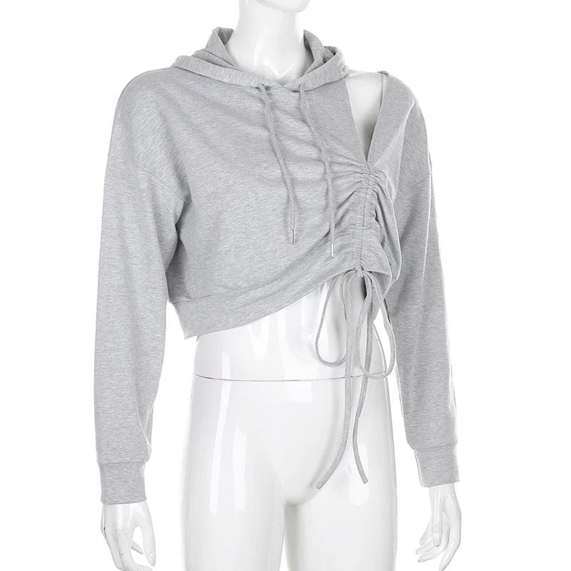 Asymmetric Kawaii Hoodie